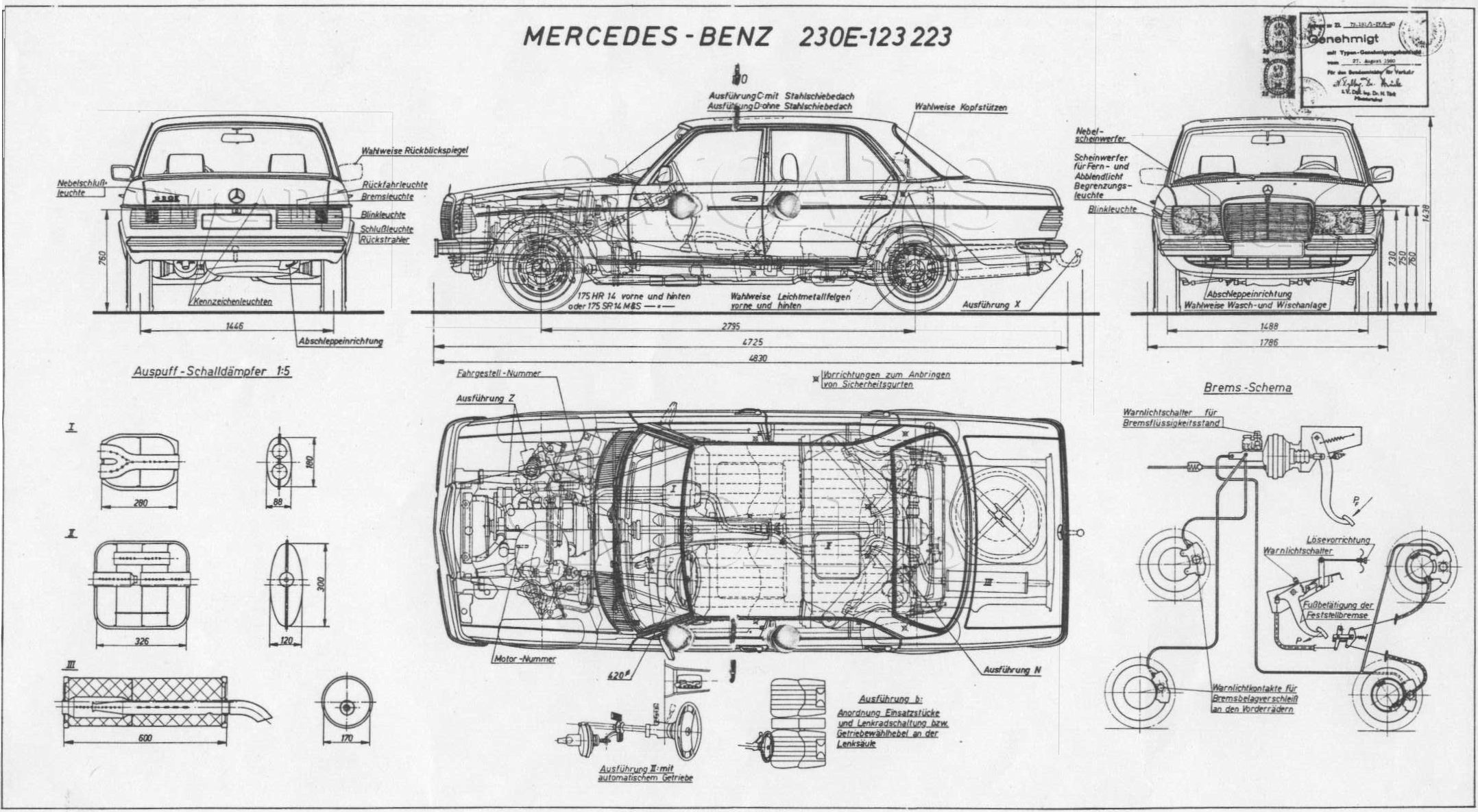 Mercedes blueprints posters #5